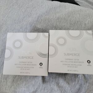 Lot~2~PÜR Submerge Overnight Detox Anti-Pollution Moisturizer 2oz